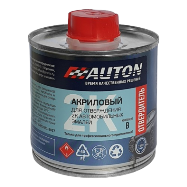 Отвердитель для 2К акриловой автоэмали AUTON, 200 мл ATN-P07208-02 – купить в Астане | Auton | carpaint.kz