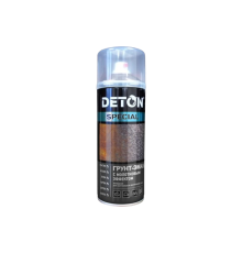 DETON SPECIAL - Грунт-эмаль молотковая - Шоколадно-коричневая - Аэрозоль, 520 мл