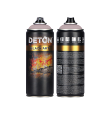 Грунт-эмаль для художественных и декоративных работ DETON ART, Boreal pink, аэрозоль 520 мл