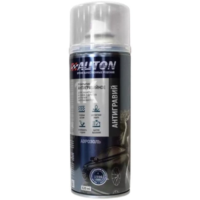 AUTON - Қиыршыққа қарсы - Қара - Аэрозоль ATN-A70615 – Бийскда сатып алу | Auton | carpaint.kz