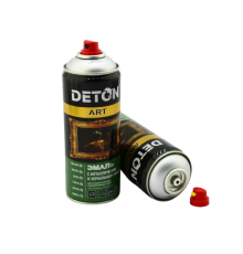 DETON ART - Эмаль металлик - Алюминий - Аэрозоль, 520 мл