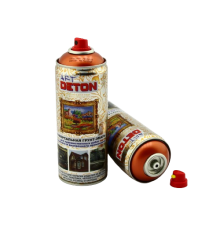 DETON ART - Эмаль металлик - Красный медный Декор - Аэрозоль, 520 мл
