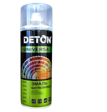 RAL 3005  DETON UNIVERSAL - Эмаль алкидная - Рубин, атмосферостойкая, аэрозоль, 520 мл